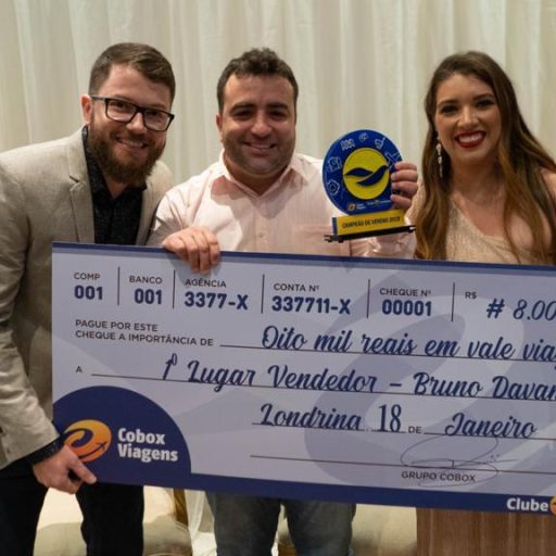 1° Lugar: Melhor Vendedor 2019 - Bruno Davanzo