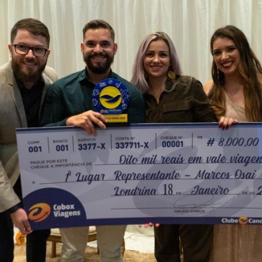 1 ° Lugar: Melhor Representante 2019 - Marcos Osai